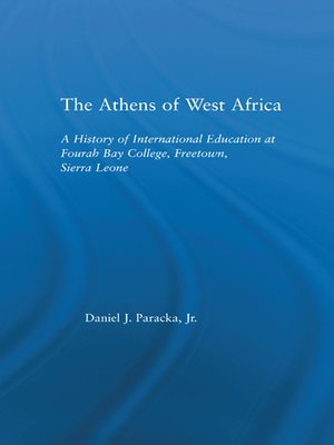 cover image of The Athens of West Africa